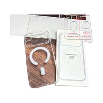 Capa Magnética De Acrílico Cristalino Para iPhone 17 pro Max Com Proteção De Câmera MagSafe E Capa