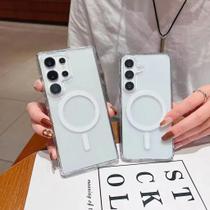 Capa Magnética De Acrílico Transparente Para Samsung A26 A55 A16 A36 A35 A15 A54 A05 A05S A06 A56 5G