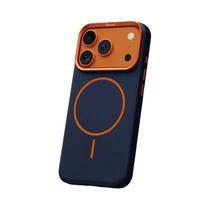 Capa Magnética De Couro Elefante Para iPhone 17 pro Max Com Proteção Total E Carregamento Sem Fio