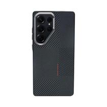 Capa Magnética De Couro Fosco Para Samsung Galaxy S26 S25 S24 S23 Ultra Com Protetor De Lente Em