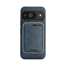 Capa Magnética De Couro Para Google Pixel 10 9 8 9A 8A pro XL Ultra Fina Com Suporte Para Cartão