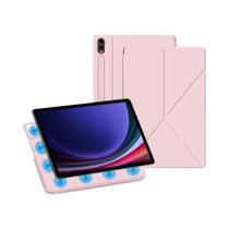 Capa Magnética De Couro PU De 12,4 Polegadas Para Samsung Galaxy Tab S7 S8 S9 FE Plus, Capa