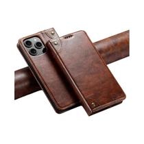 Capa Magnética De Luxo Em Couro PU À Prova De Choque Para iPhone pro Max XS XR SE 2022