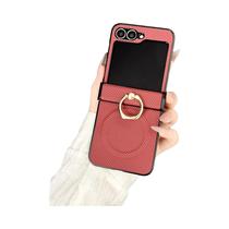 Capa Magnética De Luxo Para Celular Samsung Z Flip 7 6 5 4 3 Com Carregamento Sem Fio MagSafe E