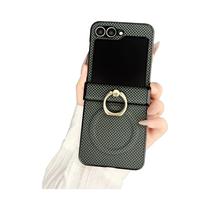 Capa Magnética De Luxo Para Samsung Z Flip 7 6 5 4 3 Com Carregamento Sem Fio Magsafe, Suporte De