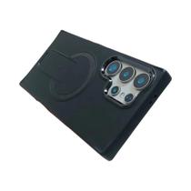 Capa Magnética De Luxo Translúcida Fosca Com Suporte Dobrável Para Samsung S26 S25 S24 S23 Ultra
