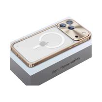 Capa Magnética De Metal Para iPhone 17 16 15 14 13 12 pro Max plus 17Air 17Pro Mac Safe Matte
