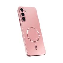 Capa Magnética De Silicone Fosco À Prova De Choque Para Samsung A14 A15 A16 A17 A34 A35 A36 A54 A55