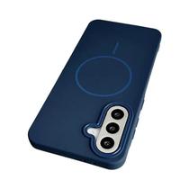 Capa Magnética De Silicone Fosco Para Samsung S25 S24 S23FE S22 Ultra plus A56 A36 A26 A16 A06 A55