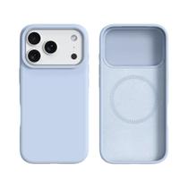 Capa Magnética De Silicone Líquido De Cor Sólida Para iPhone 17 16 pro Max 17 Ari Capa Traseira