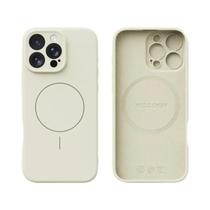 Capa Magnética De Silicone Líquido Macio Para iPhone, Compatível Com Magsafe, À Prova De Choque,