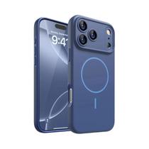 Capa Magnética De Silicone Macio Para iPhone 17 pro Max 16 15 14 13 12 pro Air MagSafe