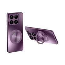 Capa Magnética Dura AG Matte 360 graus Capa Com Suporte Giratório Para Magsafe Xiaomi 15 14 13T 12 12T