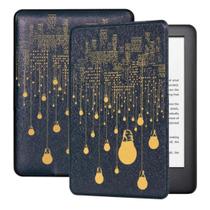 Capa Magnética Estampada Para Kindle 12 Básico 6.0 (Rs23Cv)