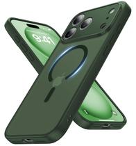 Capa magnética Faiono para iPhone 17 Pro verde floresta