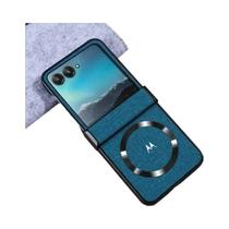 Capa Magnética Fina De Couro Para Motorola Moto Razr Ultra 70 60 50 2026 2025 2024 Com Proteção De