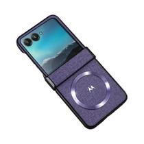 Capa Magnética Fina De Couro Para Motorola Moto Razr Ultra 70 60 50 2026 2025 2024 Com Proteção De