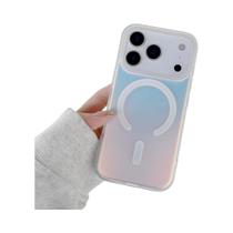 Capa Magnética Fosca Com Gradiente a Laser Para iPhone 17 pro Max 16 15 14 13 12 11 Capa Magnética Fosca Com Gradiente a Laser Para iPhone 17 pro Max 16 15 14 13 12 11