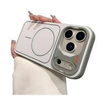 Capa Magnética Fosca Magsafe Para iPhone 17 16 15 14 13 12 pro Max 11 Com Proteção Para Carregamento