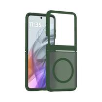 Capa Magnética Fosca Para Carregamento Sem Fio Para Motorola Moto Razr 60 50 Ultra, Capa Dobrável À
