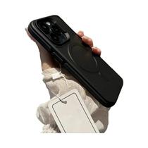 Capa Magnética Fosca Para iPhone 16 15 14 11 12 13 pro Max plus Com Bumper Magsafe - NONE