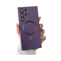 Capa Magnética Fosca Para Samsung S25 S24 S23 S22 Ultra S21 S20 plus Note 20 Magsafe