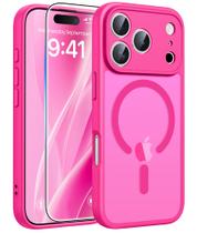 Capa Magnética Fosca Slim FNTCASE para iPhone 17 Pro Max