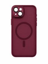 Capa Magnética Fosca Translúcida Câmera Fechada Compatível com iPhone 15 Plus Capinha Premium Antiimpacto Proteção C Capa Magnética Fosca Translúcida Câmera Fechada Compatível com iPhone 15 Plus Capinha Premium Antiimpacto Proteção C