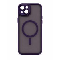 Capa Magnetica Fosca Translúcida com Proteção de Câmera Fechada Compatível com iPhone 14 Plus / Max Anti Impacto Premium Capa Magnetica Fosca Translúcida com Proteção de Câmera Fechada Compatível com iPhone 14 Plus / Max Anti Impacto Premium