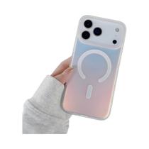 Capa Magnética Gradiente a Laser De 17 Polegadas Para iPhone 17 pro Max 16 pro 15 14 13 Fosca