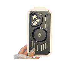 Capa Magnética Huawei Honor Com Dissipação De Calor Oca, Capa De Metal Rugged Para 400 X9C X60 X70