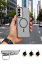 Capa Magnética Lumme Para Samsung Galaxy S26 Plus com Suporte 150º e Lentes de Proteção para Câmeras Capa Magnética Lumme Para Samsung Galaxy S26 Plus com Suporte 150º e Lentes de Proteção para Câmeras