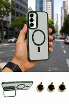 Capa Magnética Lumme Para Samsung Galaxy S26 Plus com Suporte 150º e Lentes de Proteção para Câmeras