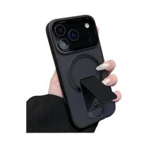 Capa Magnética Luxuosa Fosca Para Carregamento Sem Fio Para iPhone 17 Air pro Max Com Suporte