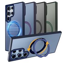 Capa magnética MAGIC JOHN para Samsung Galaxy S22 Ultra Blue