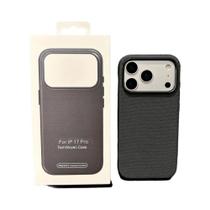 Capa Magnética Magsafe De Alta Qualidade Com Proteção Trançada Para iPhone 17, 16, 15, 14, 13 pro