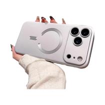 Capa Magnética Magsafe Para iPhone 17 16 15 14 13 12 11 pro Max Com Carregamento Sem Fio E Proteção