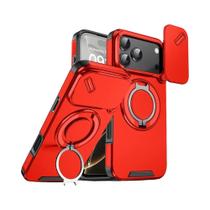 Capa Magnética Magsafe Para iPhone 17 16e 16 15 plus 14 13 12 11 pro Max Com Proteção Deslizante