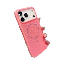 Capa Magnética Magsafe Para iPhone Com Dissipação De Calor, Capa De Grade Respirável, Compatível Com