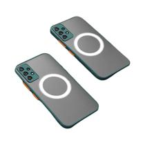 Capa Magnética Para Carregamento Sem Fio Samsung Galaxy a Series Matte A53 A56 A54 A55 A52 A35 A34