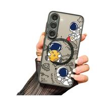 Capa Magnética Para Celular Samsung Galaxy S25 Edge S24 plus S23 S22 Ultra A56 A55 A36 A26 A16 A35