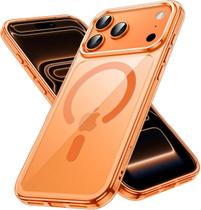 Capa Magnética para iPhonee 17 Pro Max 6,9 Polegadas Compatível com MagSafee, Case Protetora de Telefone à Prova de Choq