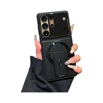 Capa Magnética Para Telefone Samsung Galaxy S24 S25 S23 S26 Ultra A56 A57 A37 A17 A16 A06 A07 Com