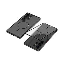 Capa Magnética Para Telefone Samsung Galaxy S25 S24 S23 Ultra plus Com Borda Metálica E Placa Capa Magnética Para Telefone Samsung Galaxy S25 S24 S23 Ultra plus Com Borda Metálica E Placa