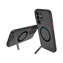 Capa Magnética Para Telefone Samsung Galaxy S25 Ultra plus S24 S23 FE S22 Com Suporte Da UYUXIO Capa Magnética Para Telefone Samsung Galaxy S25 Ultra plus S24 S23 FE S22 Com Suporte Da UYUXIO