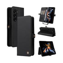 Capa Magnética Premium Com Fecho Para Samsung Galaxy Z Fold 7 6 5 4 3 Design Ultra Fino