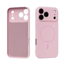 Capa Magnética Protetora De Silicone Magsafe Para Apple iPhone 16 17 15 14 13 pro Max À Prova De