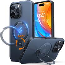 Capa Magnética Rotativa 360° TORRAS para iPhone 16 Pro Max - Preta