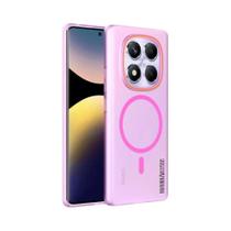 Capa Magnética Translucida Slim Para Carregamento Para Xiaomi Redmi Note 15 14 pro plus 4G 5G, Capa