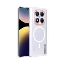 Capa Magnética Translúcida Slim Para Carregamento Para Xiaomi Redmi Note 15 14 pro plus 4G 5G, Capa